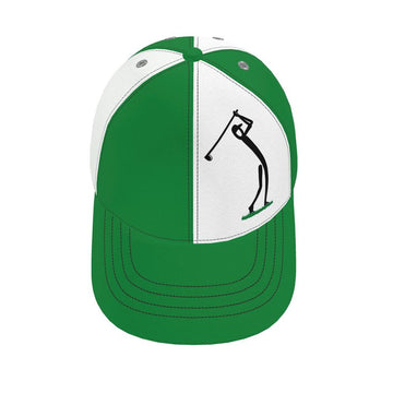 Two tone golfer hat
