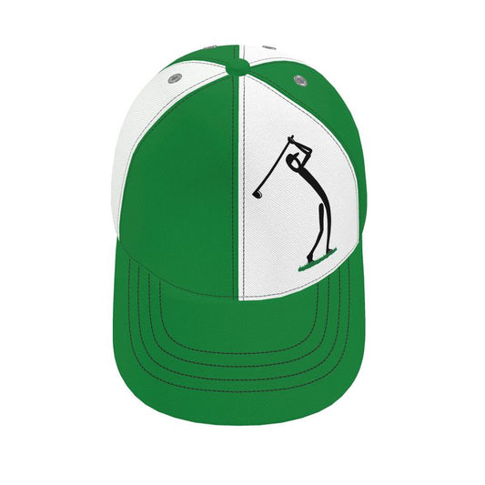 Two tone golfer hat