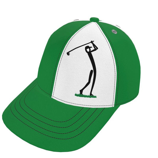 Two tone golfer hat