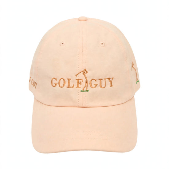 Golf Guy Women's Cap - Peach/Tan, front