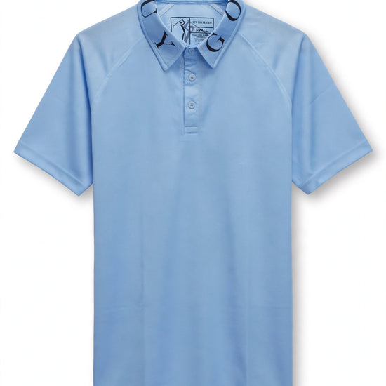 Golf Guy Women's Polo - Carolina Blue, front