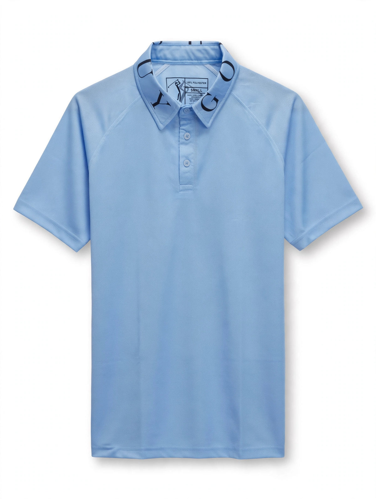Golf Guy Women's Polo - Carolina Blue, front