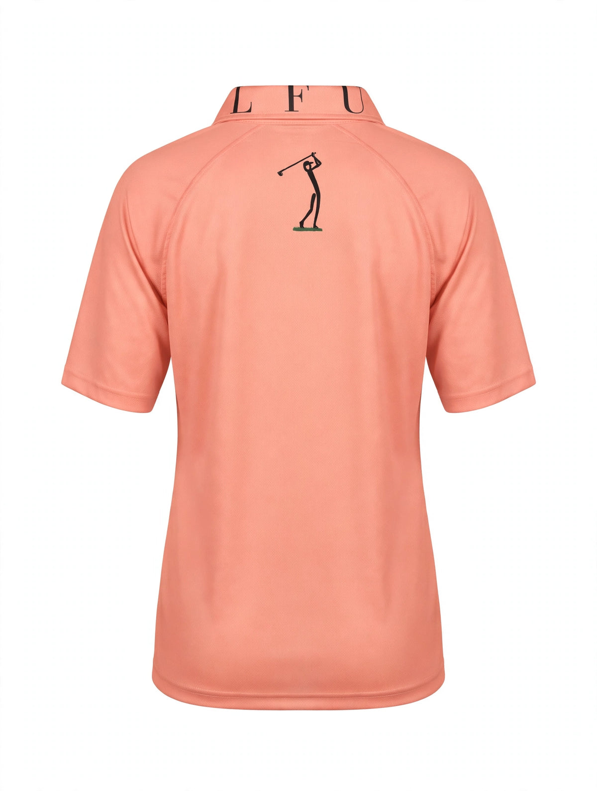 Golf Guy Women's Polo - Peach, back