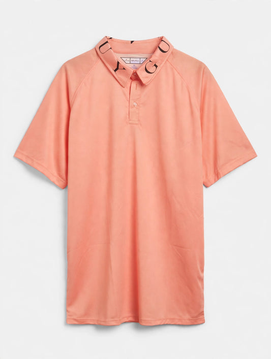 Golf Guy Women's Polo - Peach, front